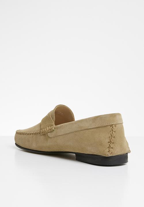 Superbalist - Harry suede mocassin - stone 