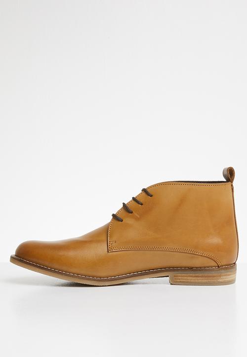 Superbalist - Chase leather desert boot - tan