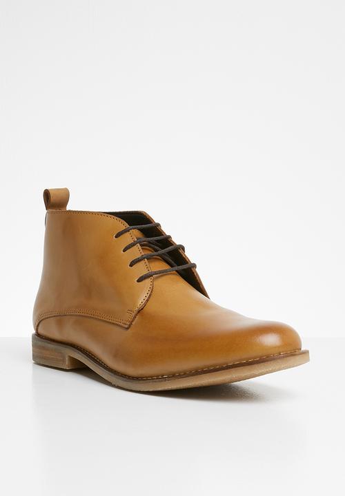 Superbalist - Chase leather desert boot - tan