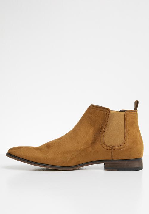 Superbalist - Chelsea boot with back pull tab - tan