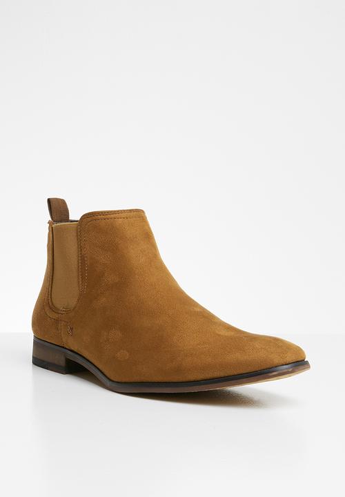 Superbalist - Chelsea boot with back pull tab - tan