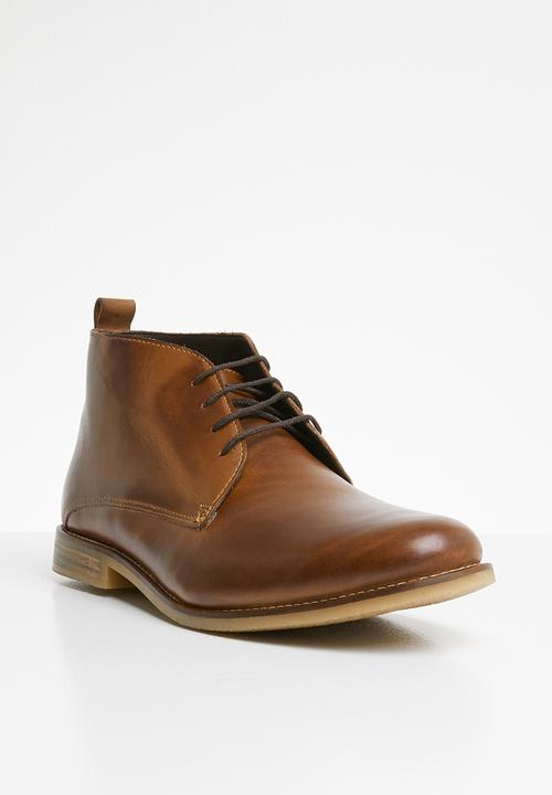 Superbalist - Chase leather desert boot - brown