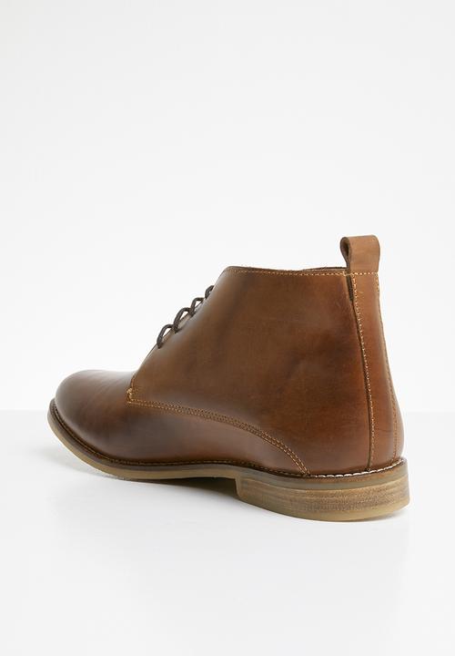 Superbalist - Chase leather desert boot - brown