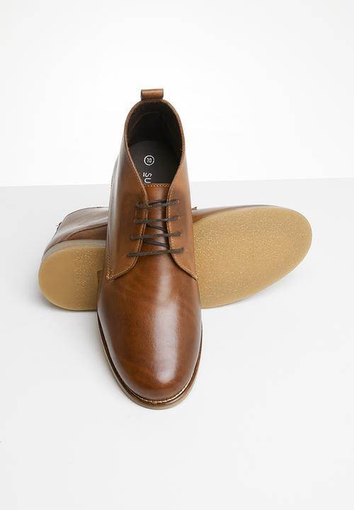 Superbalist - Chase leather desert boot - brown