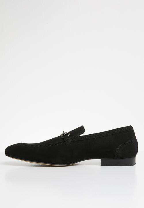 Superbalist - John suede loafer - black 