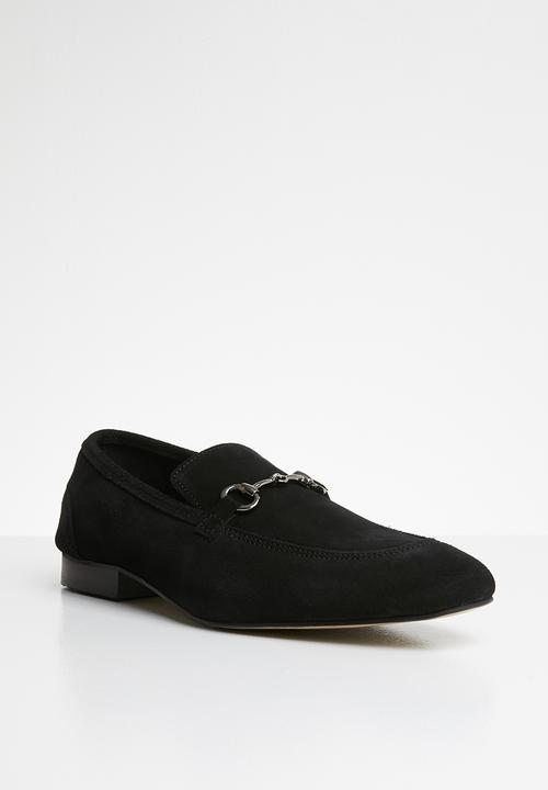 Superbalist - John suede loafer - black 