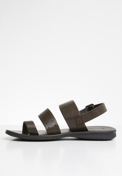 MAZERATA - Jerry sandals - dark brown