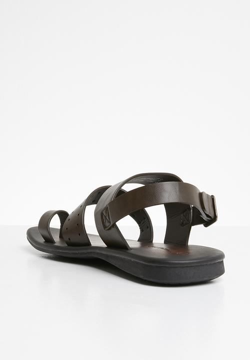 MAZERATA - Jerry sandals - dark brown