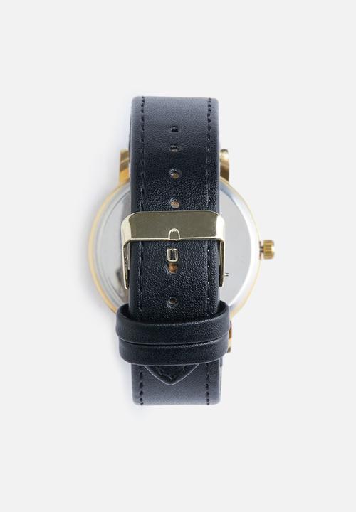 basicthread - Justin watch - black & gold