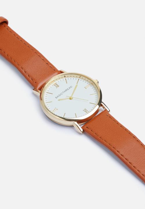 basicthread - Justin watch - brown