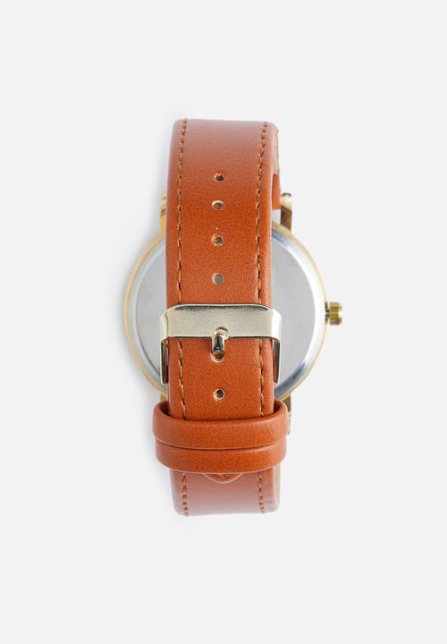 basicthread - Justin watch - brown