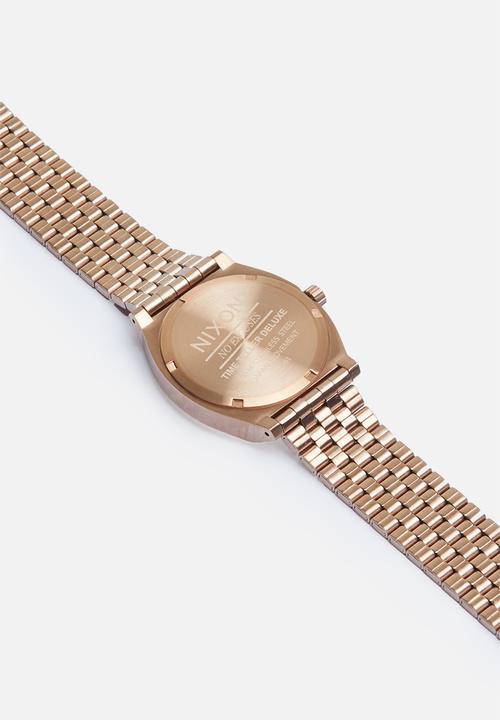Nixon - Time teller deluxe - rose gold