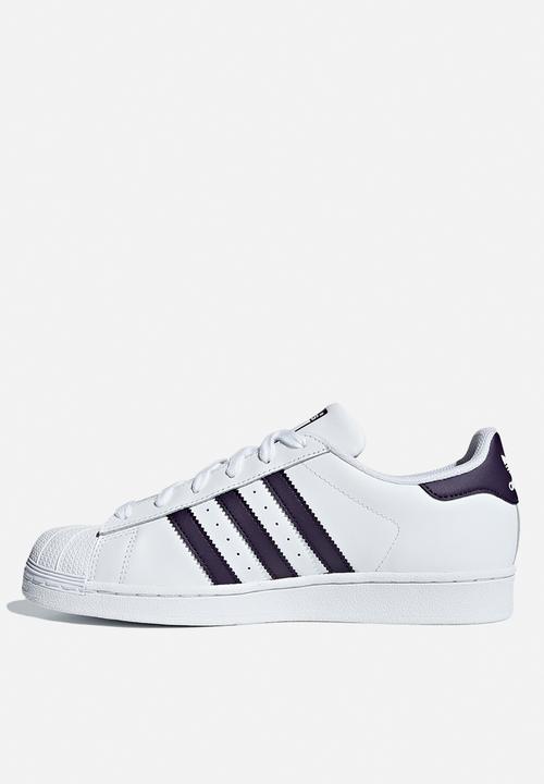 adidas Originals - Superstar W - white/legend purple/black