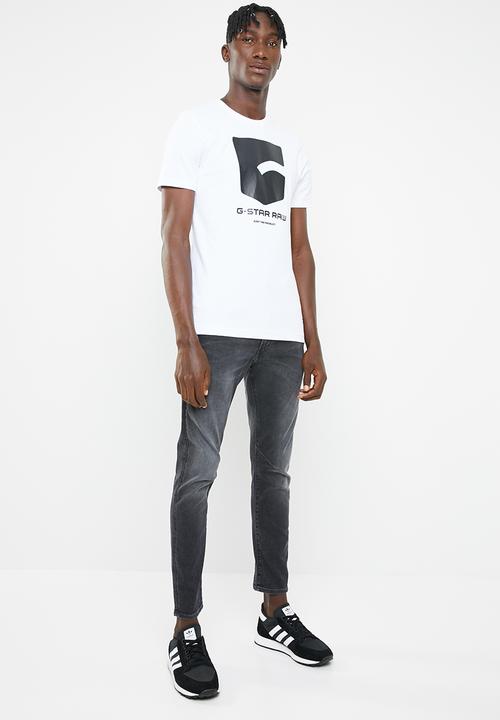 G-STAR - Graphic 47 short sleeve tee - white