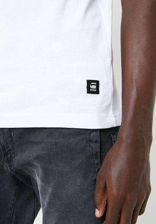 G-STAR - Graphic 47 short sleeve tee - white
