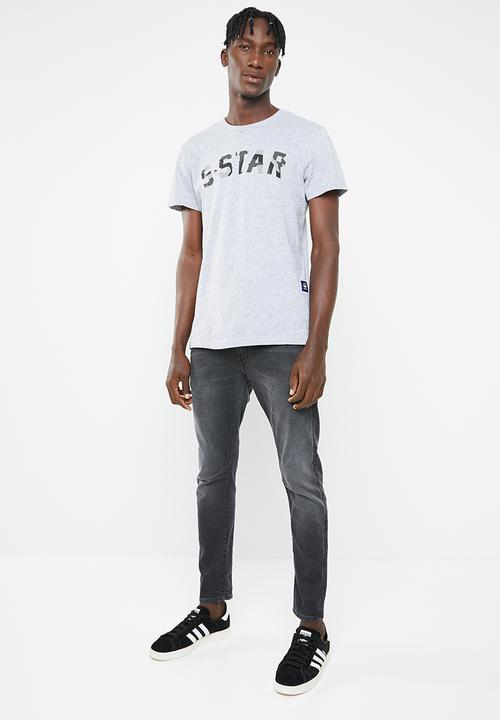 G-STAR - Graphic 10 short sleeve tee - grey