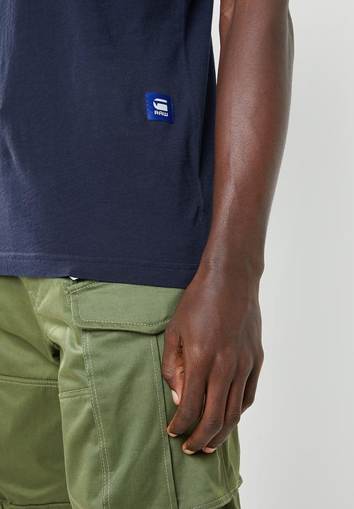 G-STAR - Graphic 10 short sleeve tee - blue 