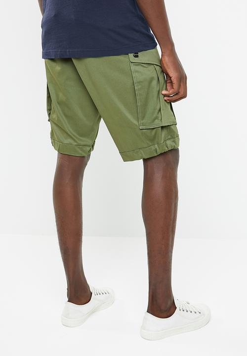 G-STAR - Rovic zip relaxed 1\2 Premium micro str twill sage
