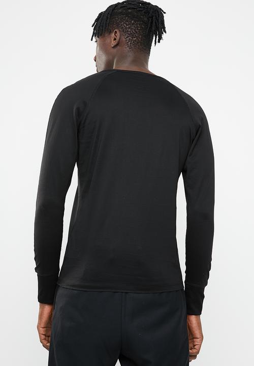 G-STAR - Korpaz grandad long sleeve tee - black 