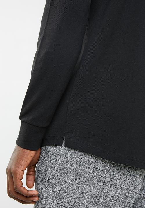 G-STAR - Starkon long sleeve polo - black