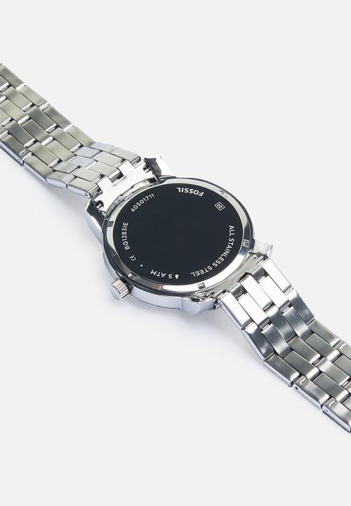 Fossil - Fossil lance three hand silver stainless steel