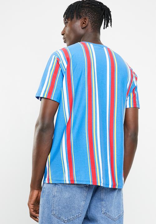 Factorie - Short sleeve vertical tee - multi