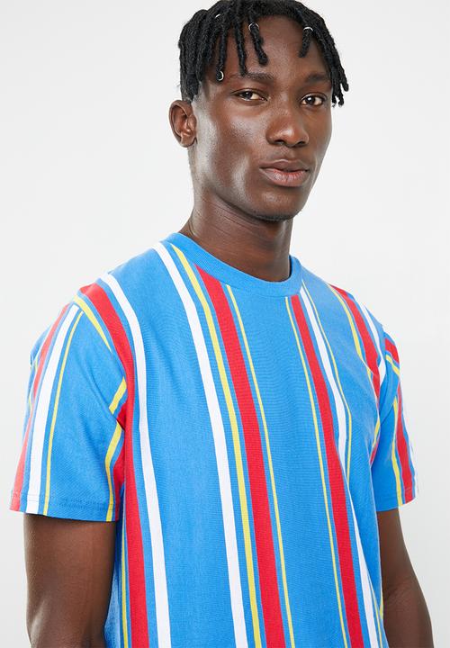 Factorie - Short sleeve vertical tee - multi