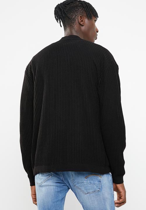 Superbalist - Lightweight buttonless cardigan - black