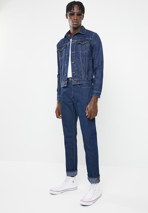 basicthread - Fashion denim trucker jacket - blue