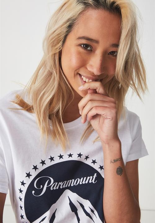 Cotton On - Tbar fox graphic tee - white