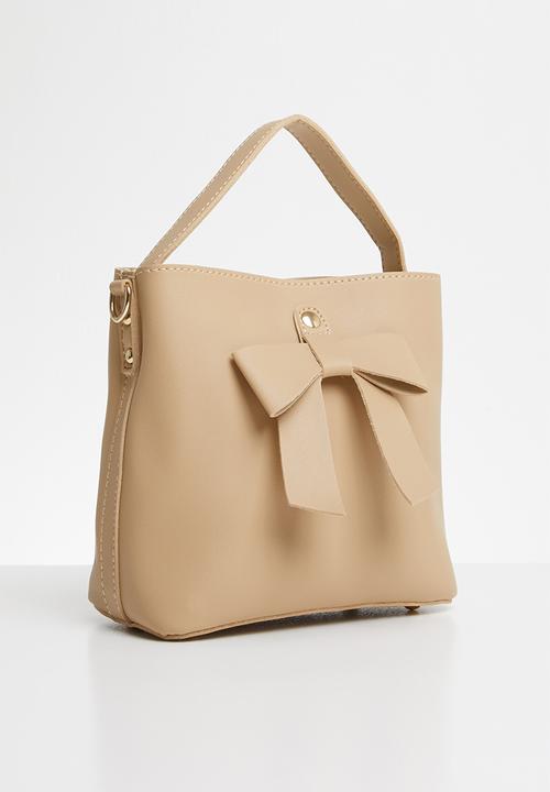 Joy Collectables - Bow detail bag - neutral