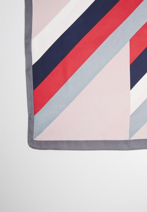 Joy Collectables - Detail print scarf - multi