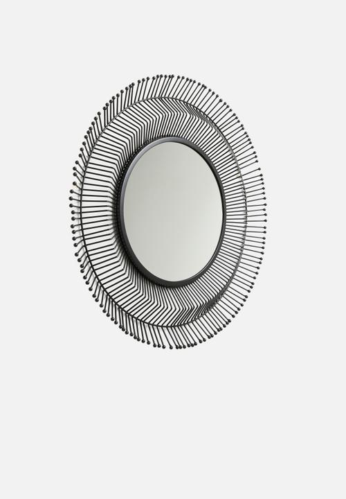 Sixth Floor - Odion mirror - black 