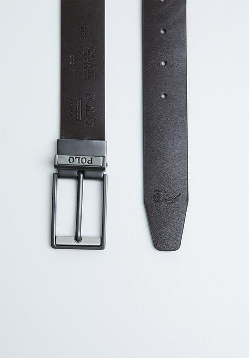 POLO - Loren reversible belt - black