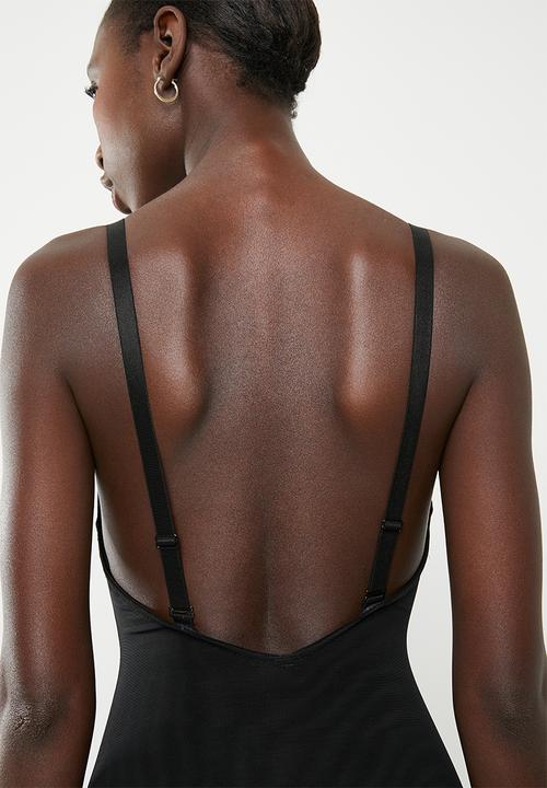 Easy Curves Shapewear - Shaper slip dress - black 