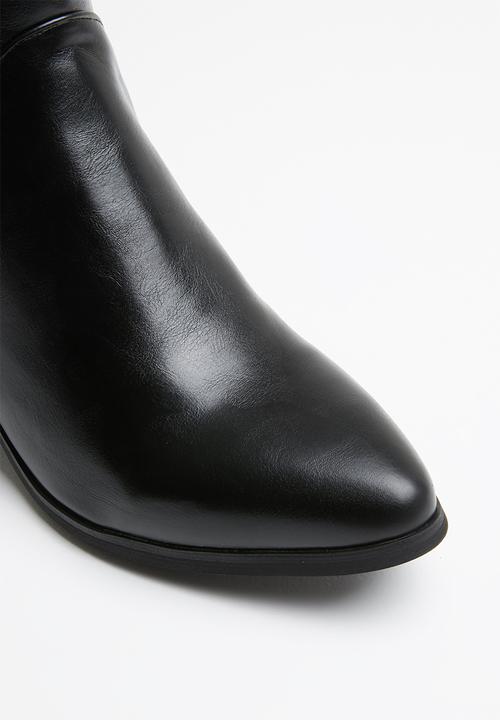 Public Desire - Beetle western ankle boot - black