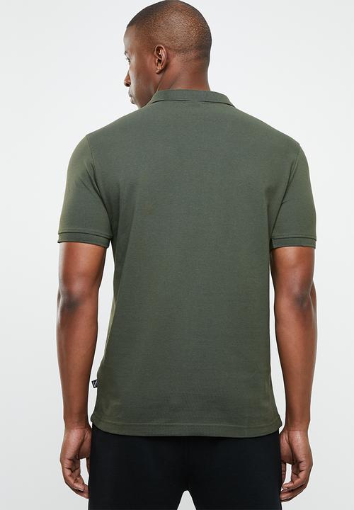 PUMA - Ess pique polo golfer tee - green