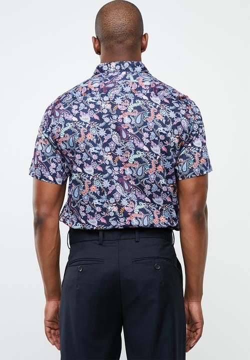 STYLE REPUBLIC - Summer paisley short sleeve shirt - multi