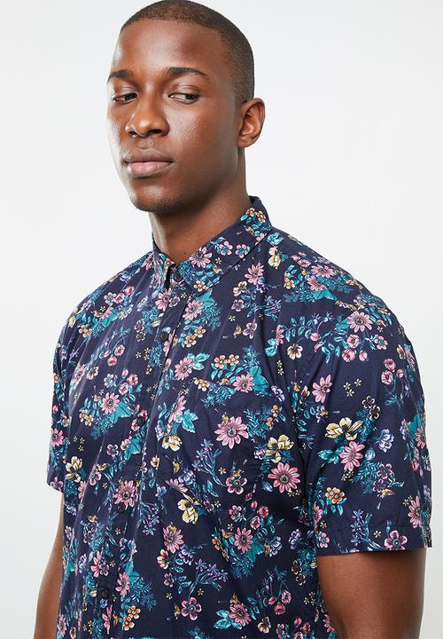 STYLE REPUBLIC - Tropics short sleeve shirt - multi