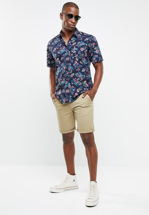 STYLE REPUBLIC - Tropics short sleeve shirt - multi