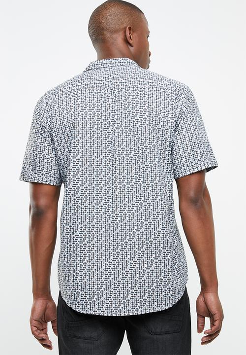 STYLE REPUBLIC - Powers bowling collar shirt - multi