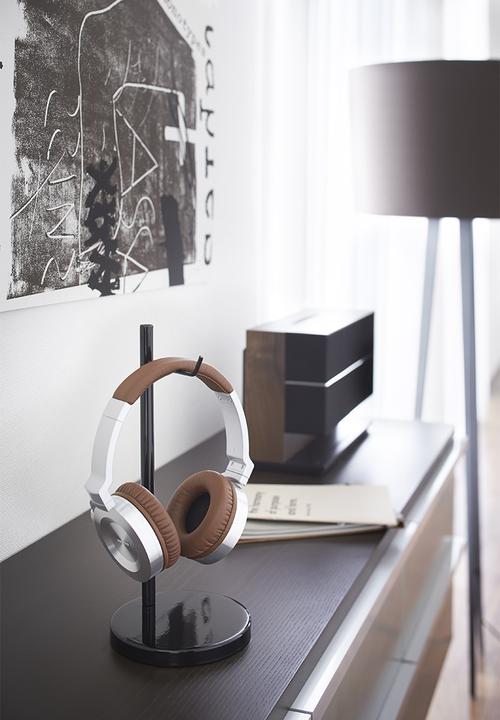 Yamazaki - Bautes headphone stand - round black