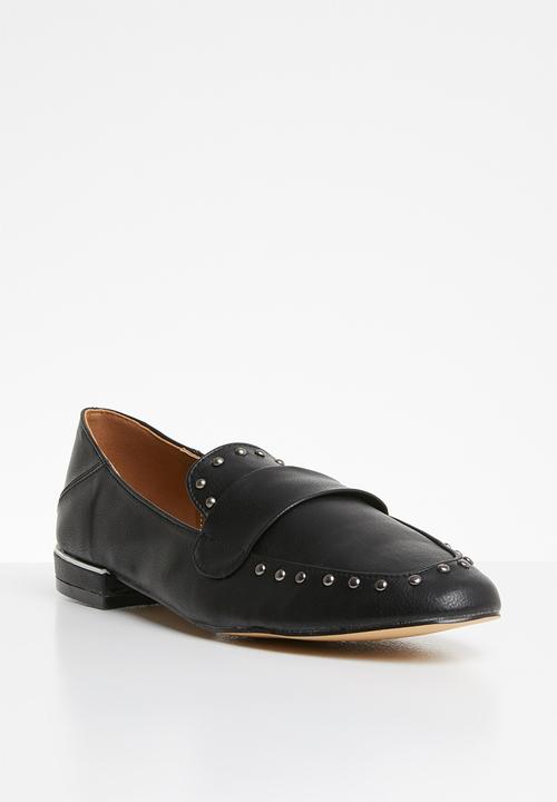Miss Black - Unique loafer - black