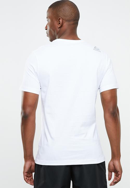 Reebok - Stacked tee - white