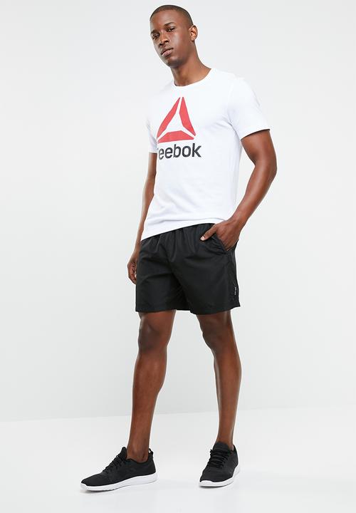 Reebok - Stacked tee - white