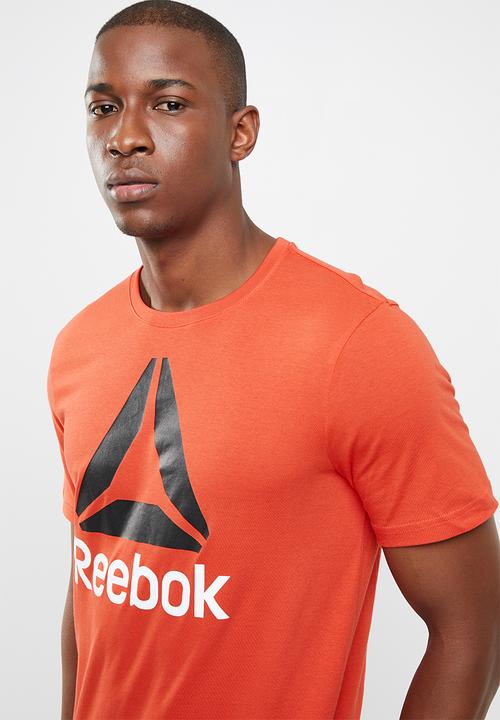 Reebok - Stacked tee - orange