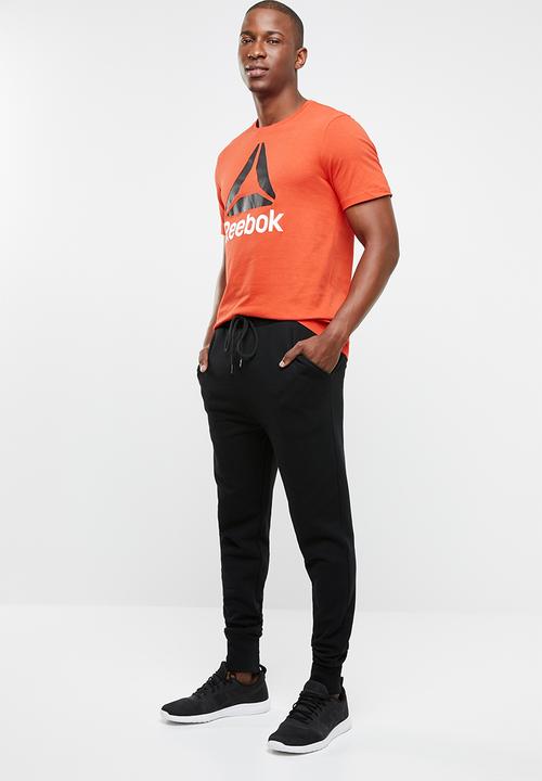 Reebok - Stacked tee - orange