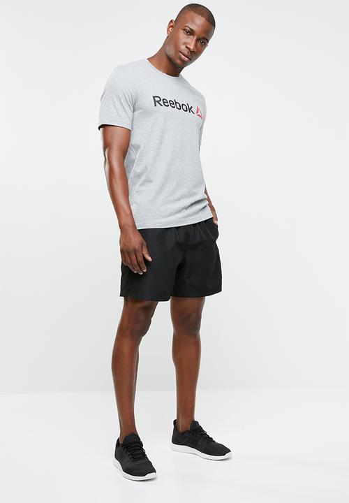 Reebok - Linear logo tee - grey 