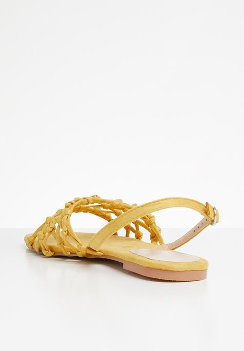 Superbalist - Paige slingback mule - yellow 