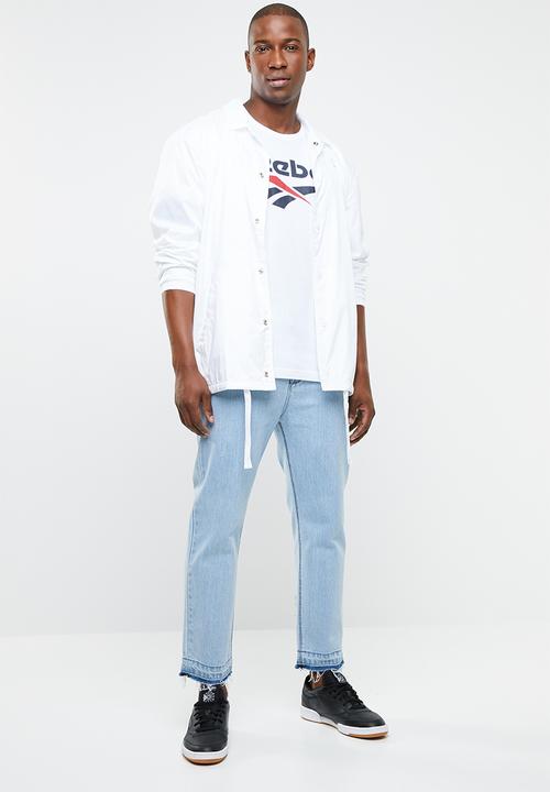 Reebok Classic - Mens vector tee - white
